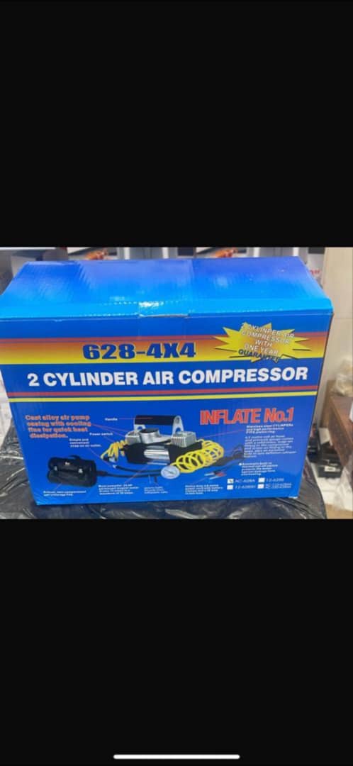 پمپ‌ باد ۲ سیلندر بسیار با کیفیت مدل ۶۲۸_۴×۴