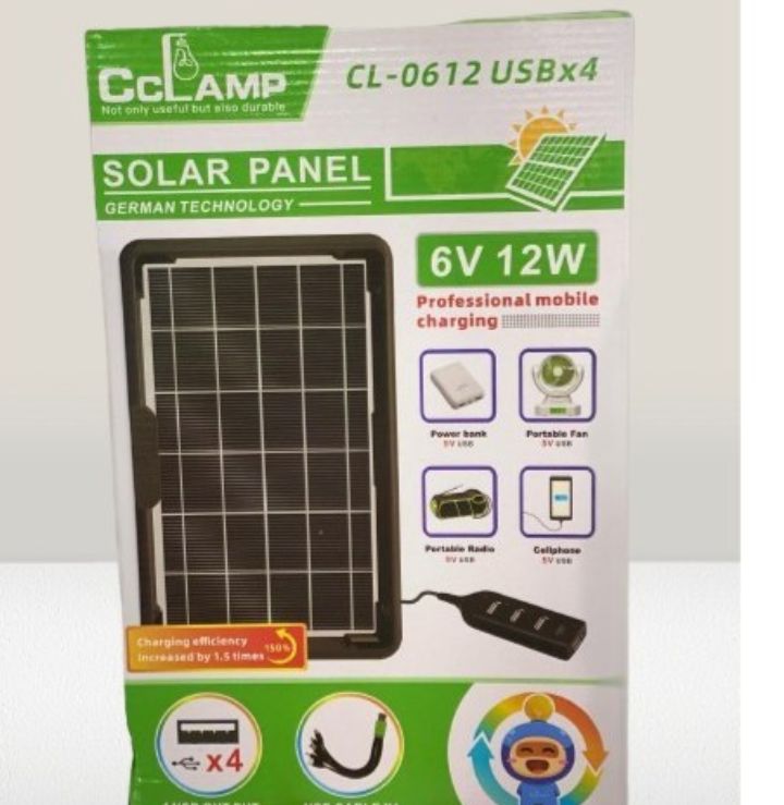 پنل خورشیدی 12وات سی سی لمپ مدل cl_0612
